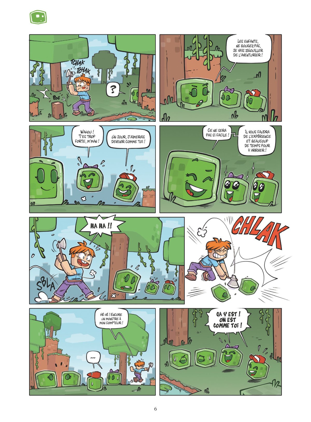 Creeper gaffeur ! - Extrait 1