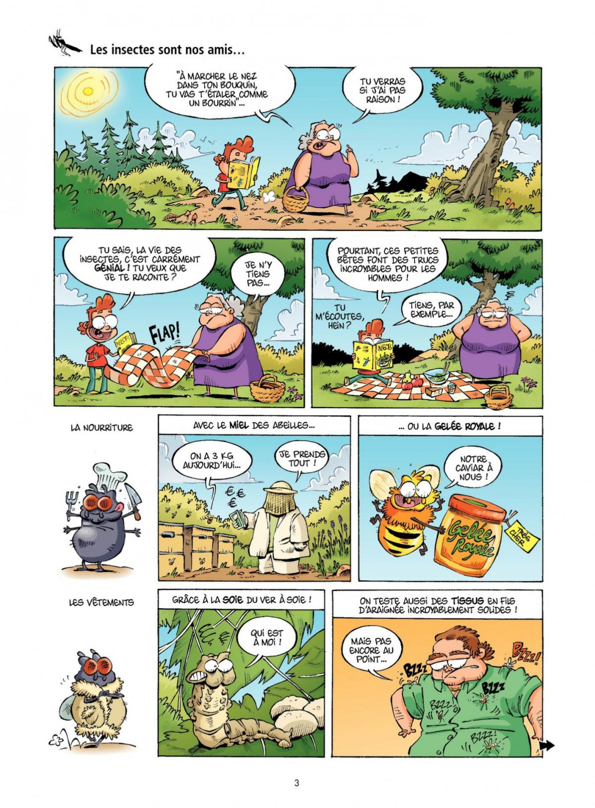 Insectes en BD (Les) 2 - Extrait 1