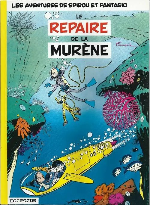 Repaire de La Murène (Le) - Série Spirou et Fantasio - 9782800100111