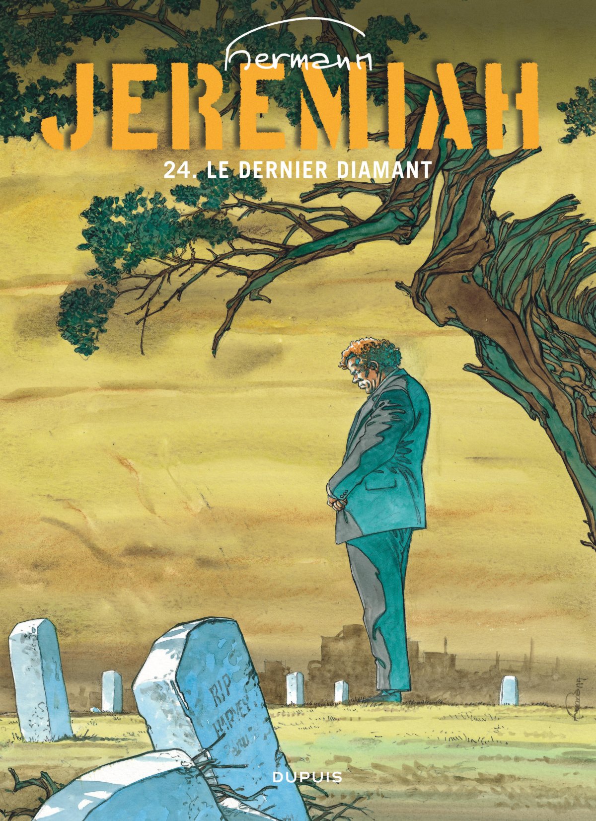 Dernier diamant (Le) - Série Jeremiah par Hermann - Couverture