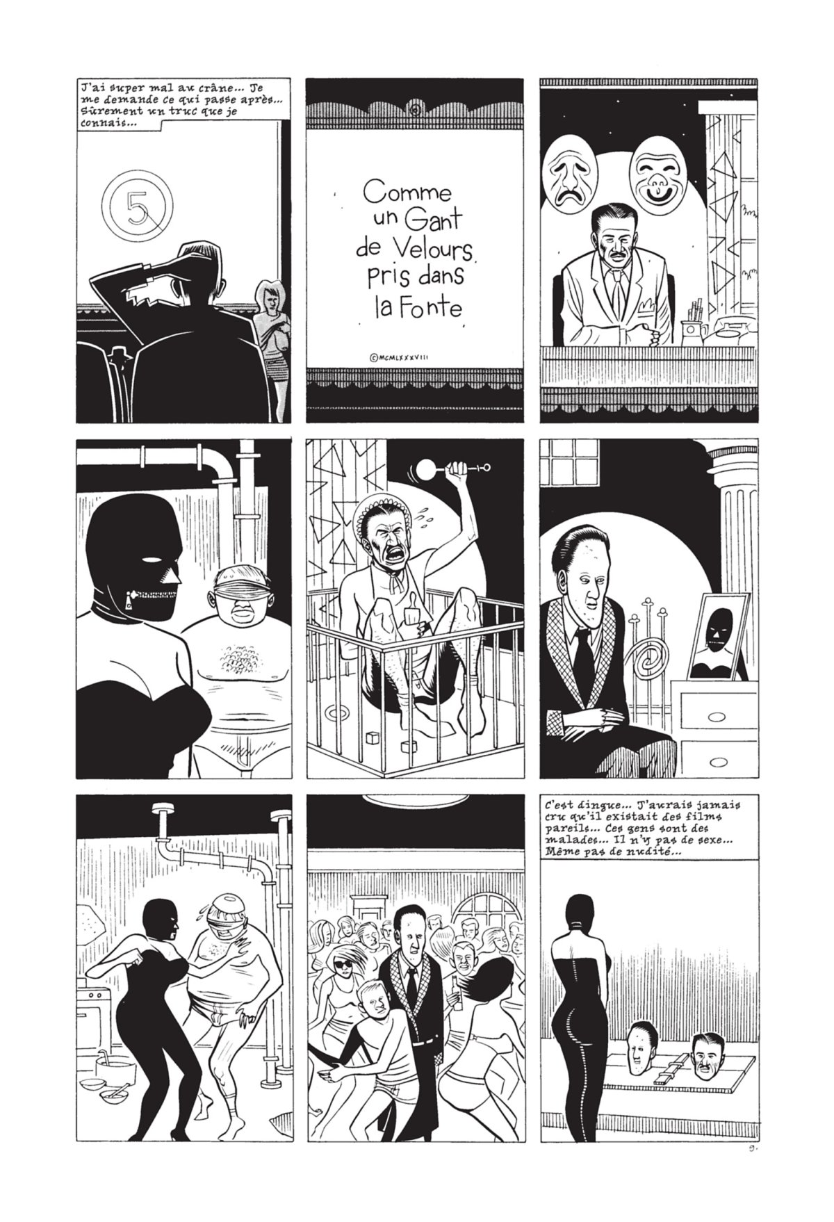 Comme un gant de velours pris dans la fonte - Extrait 1