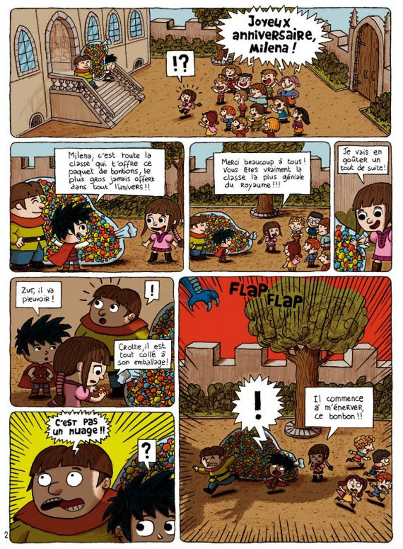 Trois chewing-gums pour sauver Milena - Extrait 1