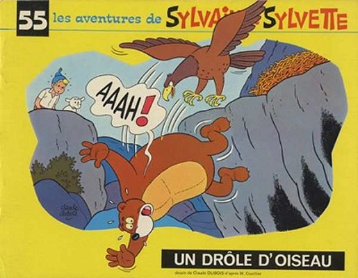 Drôle d'oiseau (Un) - Série Sylvain et Sylvette par Claude Dubois - Couverture