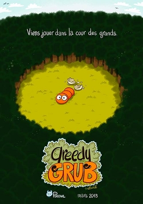 Greedy Grub, le nouveau jeu gratuit dessiné par Laurel