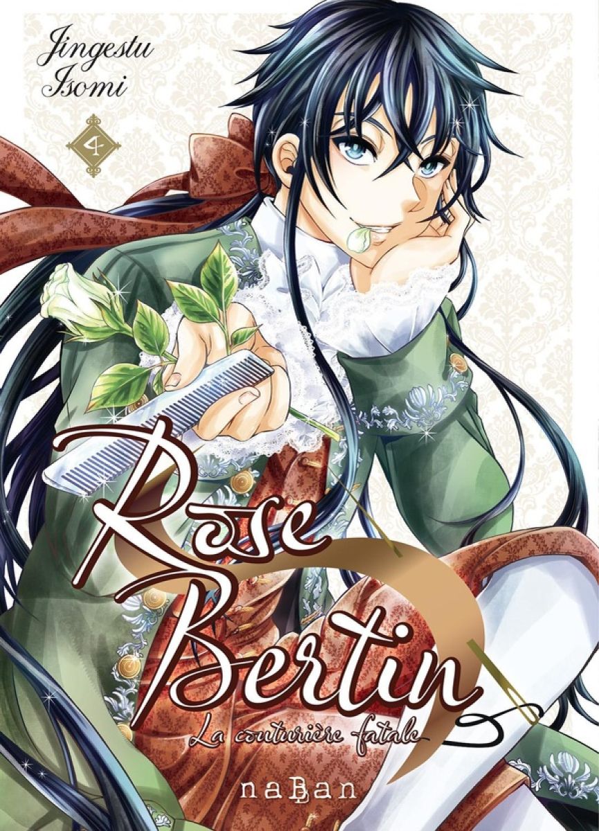 Rose Bertin, la couturière fatale 4 - Série Rose Bertin, la couturière fatale par Jingetsu Isomi - Couverture
