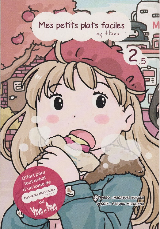 Petits plats faciles by Hana (Mes) 2.5 - Série Petits plats faciles by Hana (Mes) par Masayuki Kusumi et Etsuko Mizusawa - Couverture