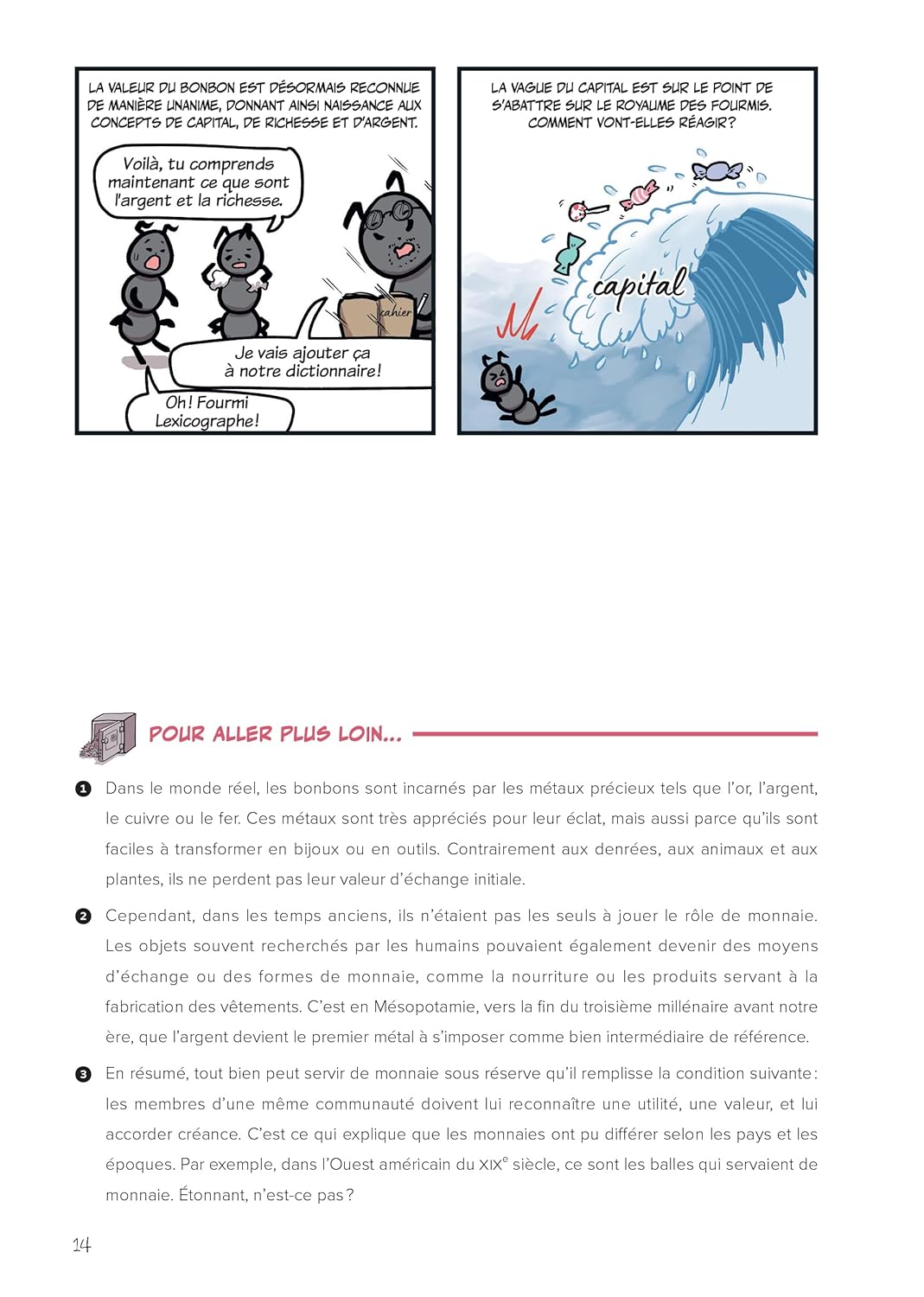 Grain d'économie au royaume des fourmis (Un) - Extrait 1