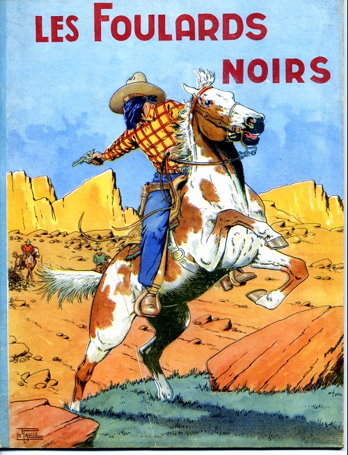 Foulards noirs (Les) - Série Yan Kéradec par Étienne Le Rallic - Couverture