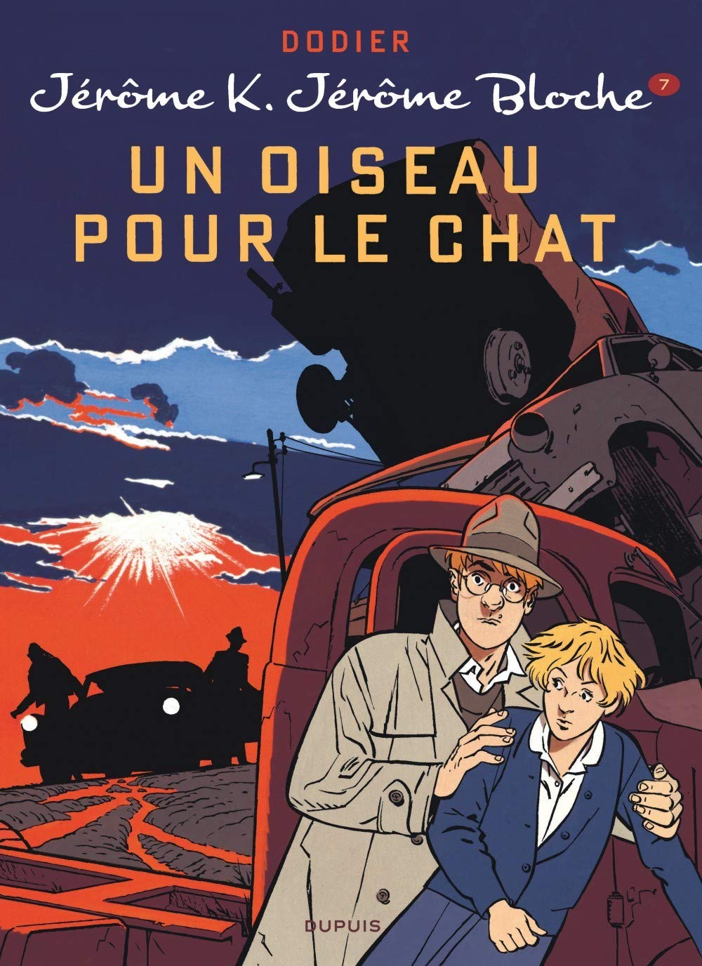 Oiseau pour le chat (Un) - Série Jérôme K. Jérôme Bloche par Alain Dodier - Couverture