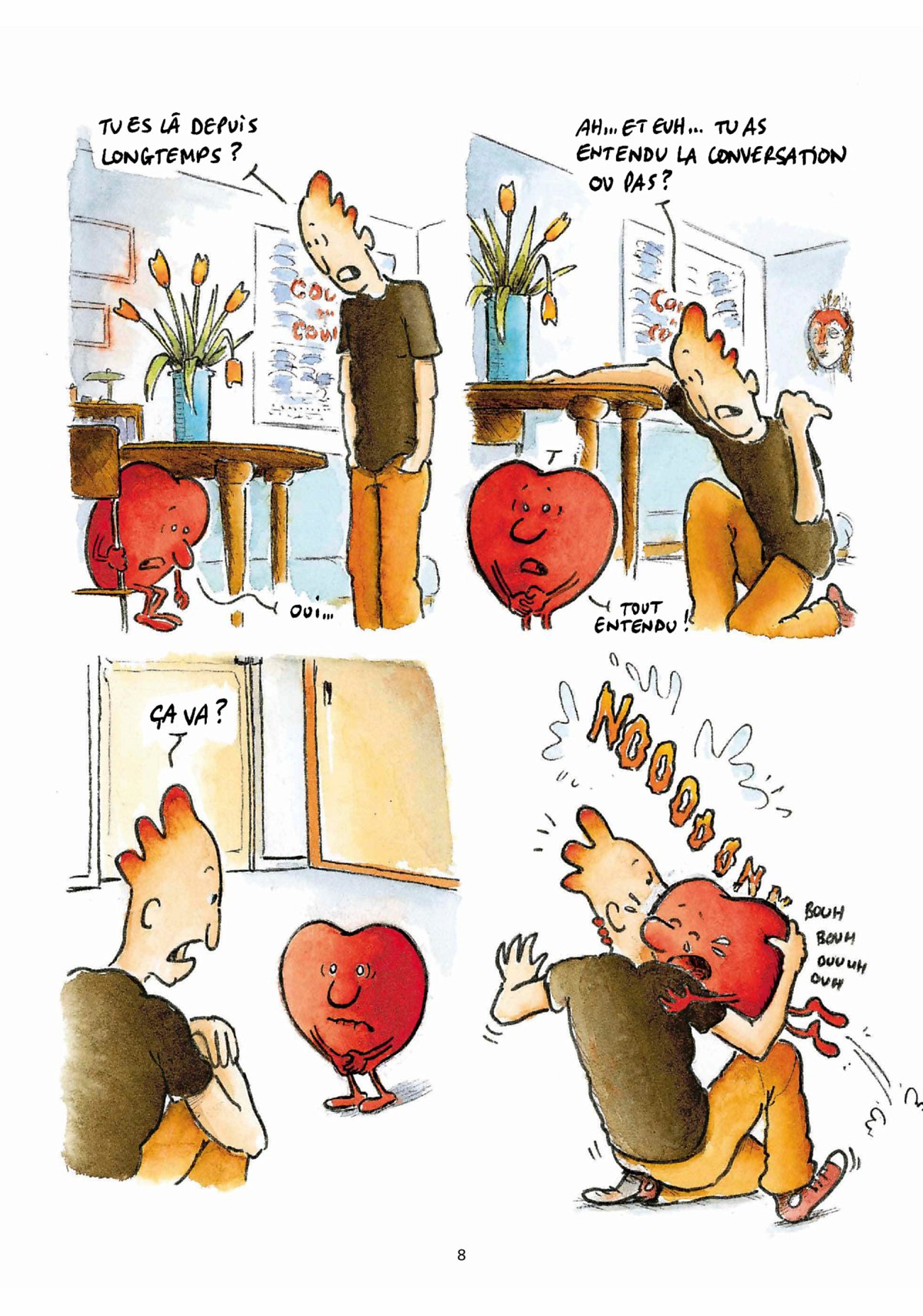 Histoire du petit coeur au grand coeur - Extrait 1