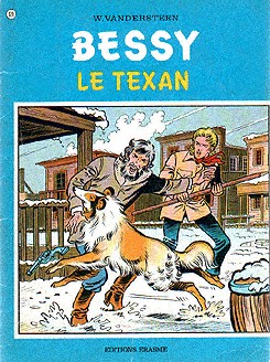 Le Texan - Série Bessy par Willy Vandersteen - Couverture