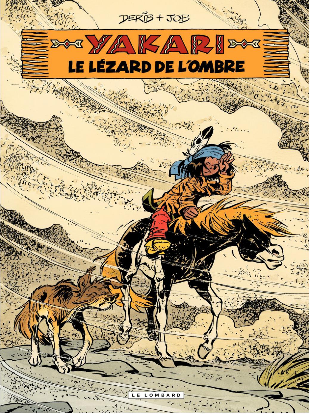 Lézard de l'ombre (Le) - Série Yakari par Job et Derib - Couverture