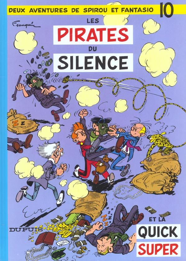 Pirates du silence (Les) - Série Spirou et Fantasio - 9782800100128