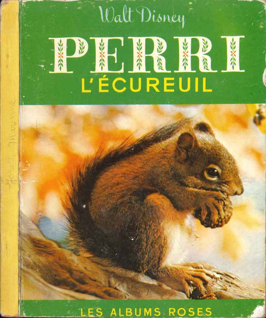 Perri l'écureuil - Série Collection Les Albums Roses par Collectif Disney - Couverture
