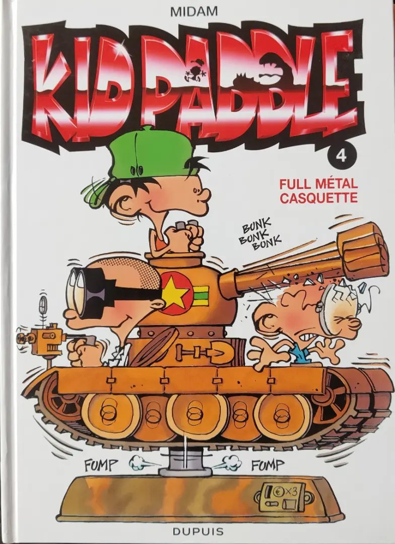 Full Metal Casquette - Série Kid Paddle - 9782800125947