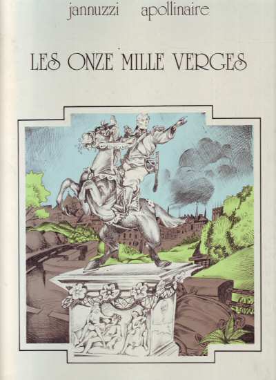 Onze mille verges (Les) par Vincent Jannuzzi et Guillaume Apollinaire - Couverture