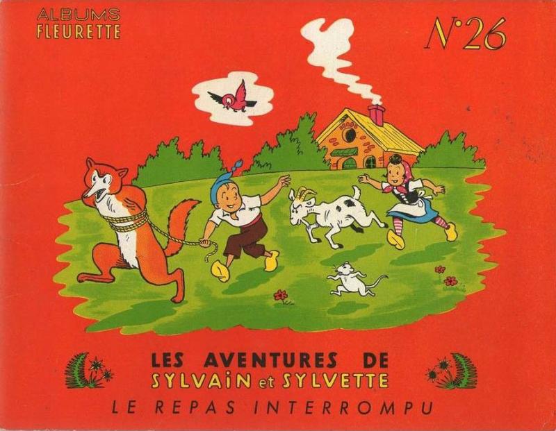 Repas interrompu (Le) - Série Sylvain et Sylvette (Triomphe)