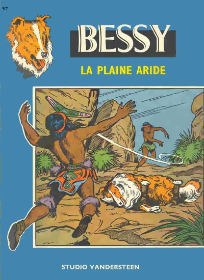 La Plaine aride - Série Bessy par Willy Vandersteen - Couverture