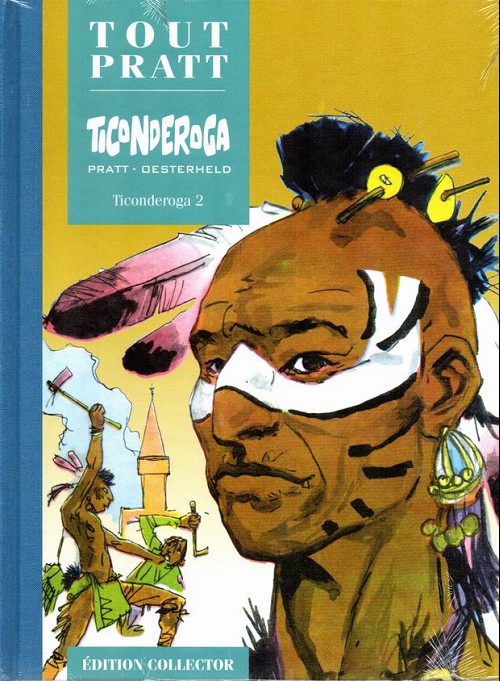 Ticonderoga 2 - Série Tout Pratt par Hugo Pratt - Couverture