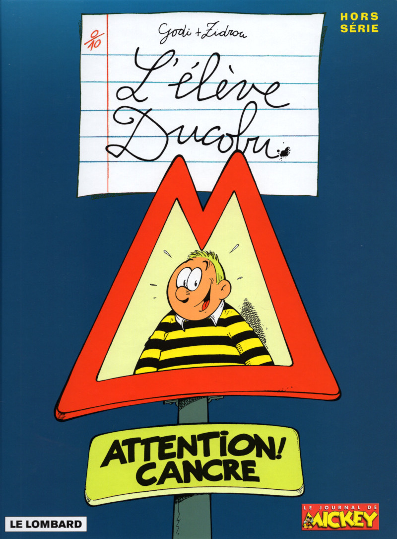 Attention ! Cancre - Série Elève Ducobu (L') par Zidrou et Godi - Couverture