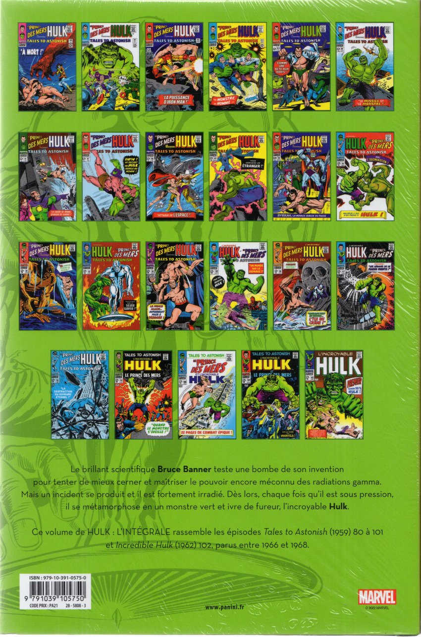 Hulk Intégrale 1966-1968 - Extrait 1