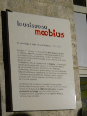 Angoulême 2013 : Isabelle Giraud inaugure le vaisseau Moebius