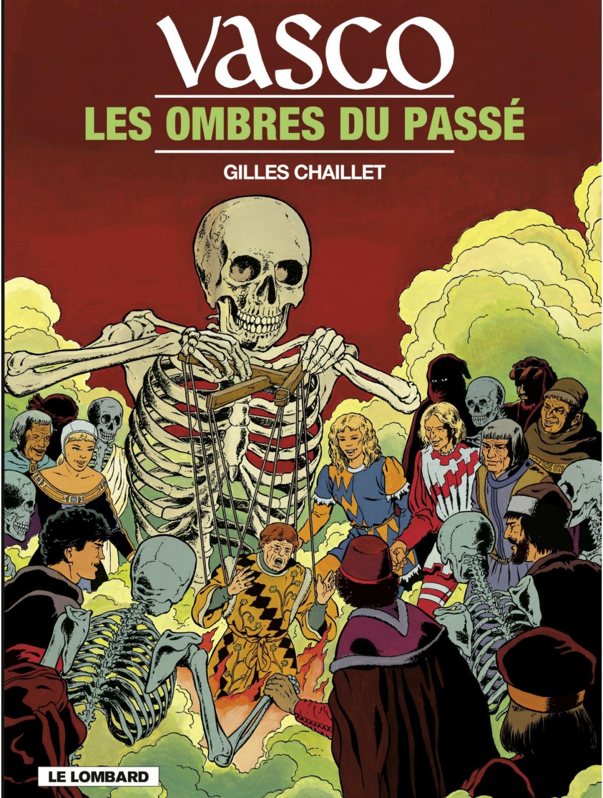 Ombres du passé (Les) - Série Vasco par Gilles Chaillet - Couverture