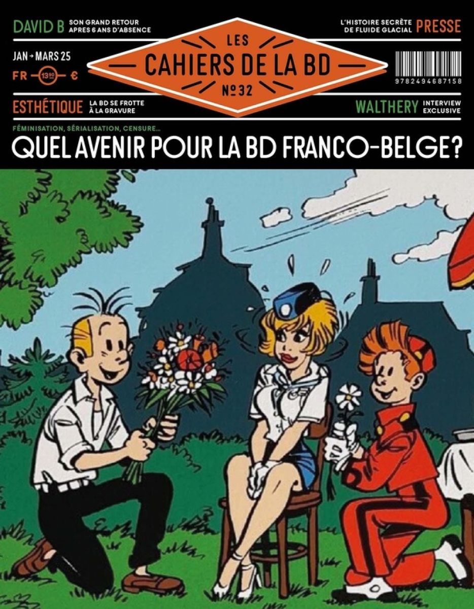 Cahiers de la bande dessinée (Les) 32 - Série Cahiers de la bande dessinée (Les) - Couverture