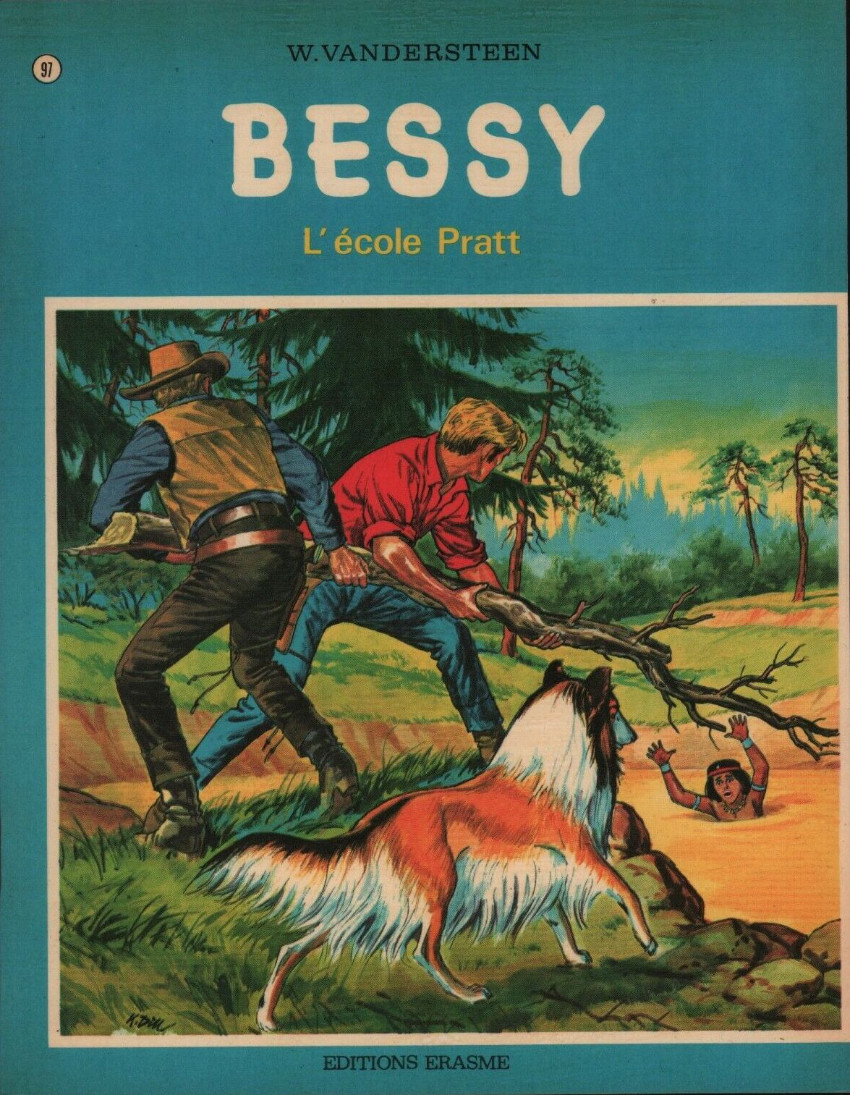 L'école Pratt - Série Bessy par Willy Vandersteen - Couverture