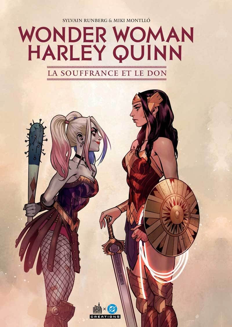 Wonder Woman / Harley Quinn - La Souffrance et le Don par Sylvain Runberg et Miki Montlló - Couverture