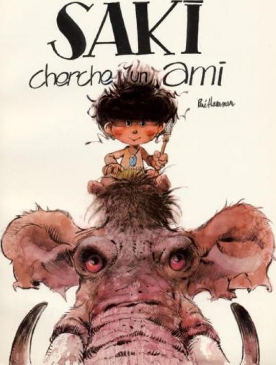 Saki cherche un ami - Série Zunie par Yvan Delporte et René Hausman - Couverture