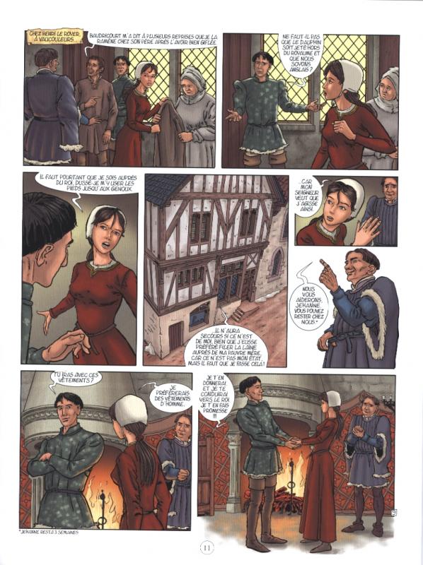 Jehanne d'Arc, Gagner la paix - Extrait 1