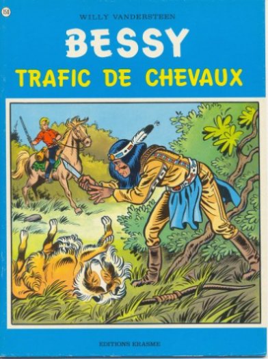 Trafic de chevaux - Série Bessy par Willy Vandersteen - Couverture