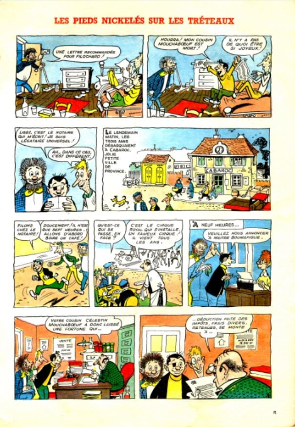 Pieds Nickelés sur les tréteaux (Les) - Extrait 1