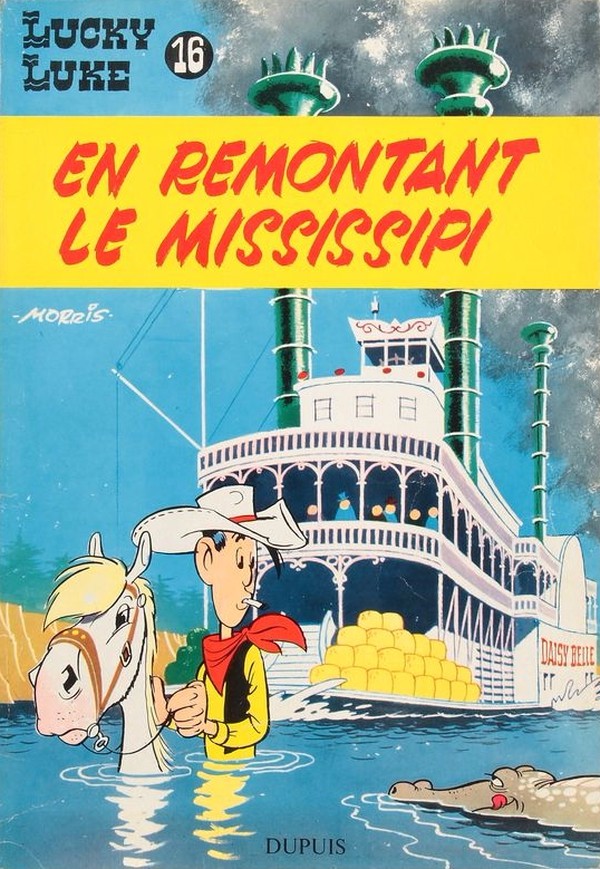 En remontant le Mississippi - Série Lucky Luke