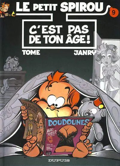 C'est pas de ton âge ! - Série Petit Spirou (Le) - 9782800129617