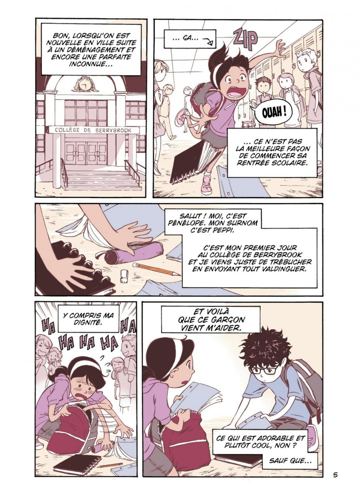 Opération survie au collège - Extrait 1