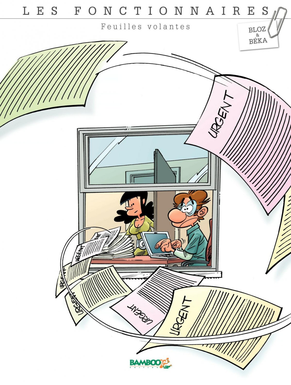 Hors serie feuilles volantes - Série Fonctionnaires (Les) par Béka et Bloz - Couverture