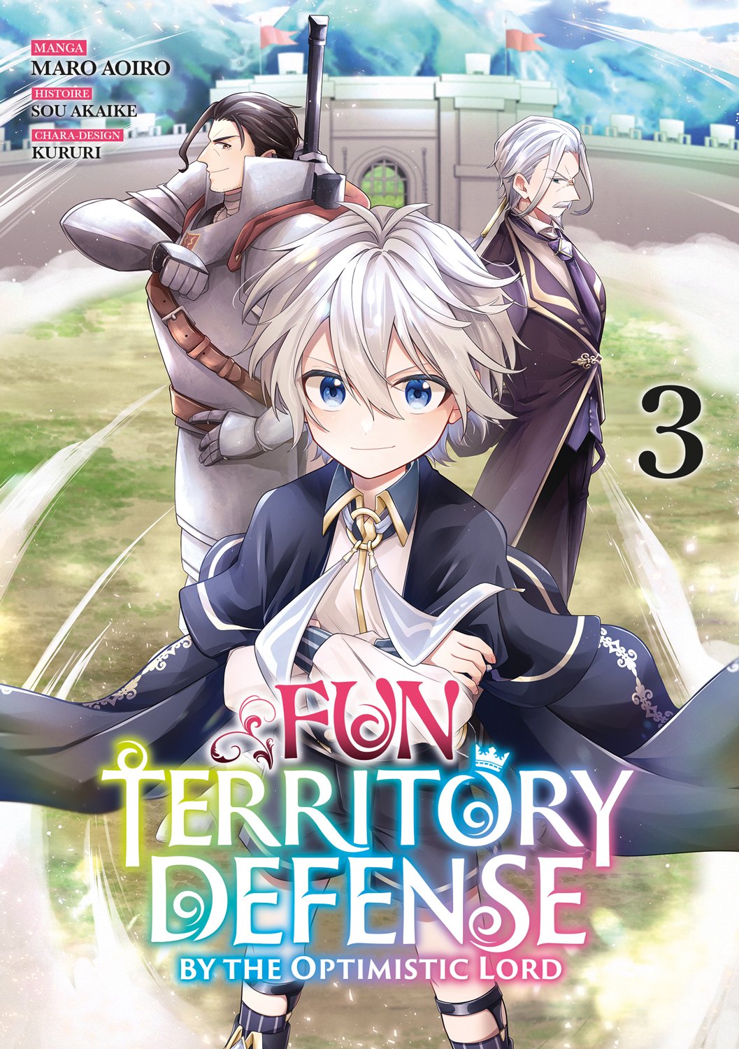 Fun Territory Defense by the Optimistic Lord 3 - Série Fun Territory Defense by the Optimistic Lord par Sou Akaike et Maro Aoiro - Couverture
