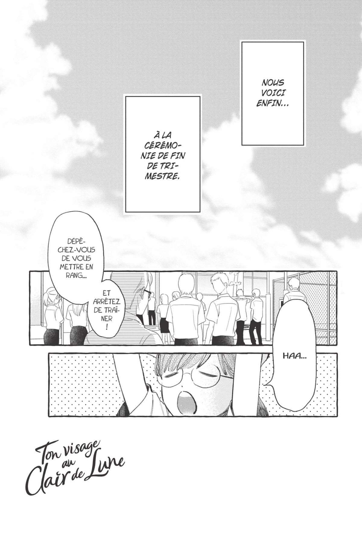 Ton visage au Clair de Lune 5 - Extrait 1