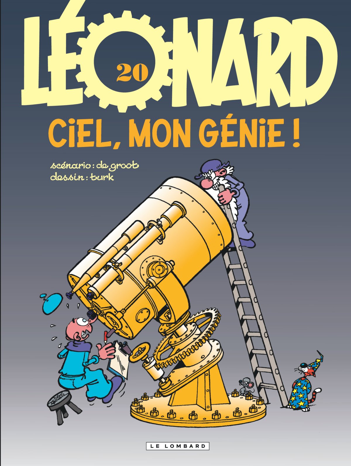Ciel mon génie - Série Léonard - 9782803617180