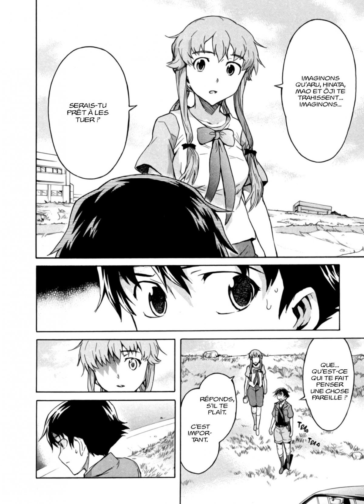 Mirai Nikki 11 - Extrait 1