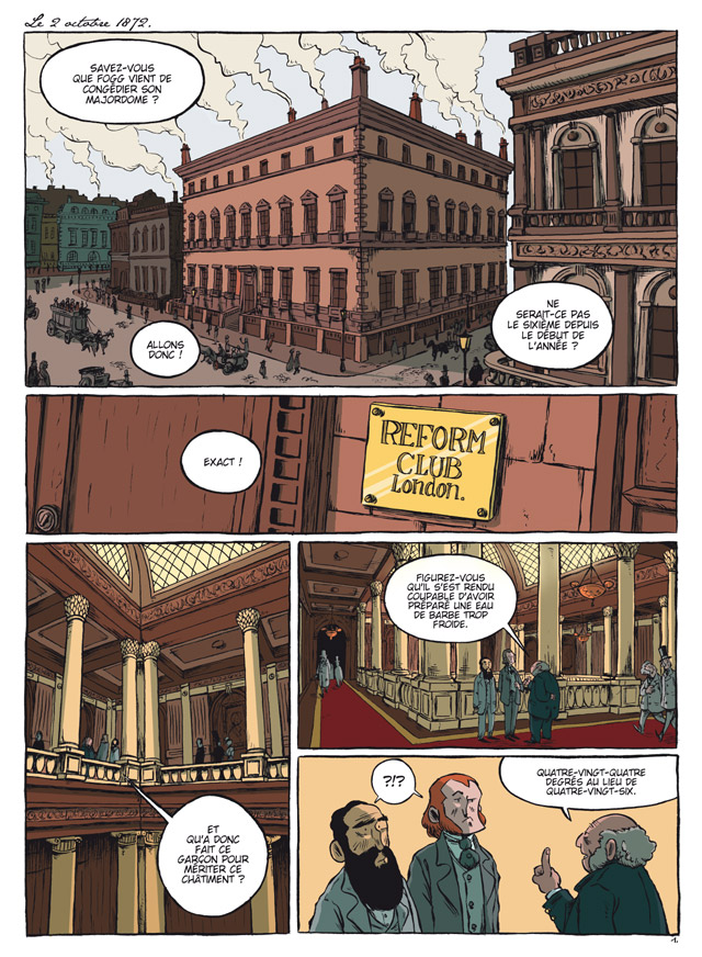 Tour du monde en 80 jours, de Jules Verne (Le) 1 - Extrait 1