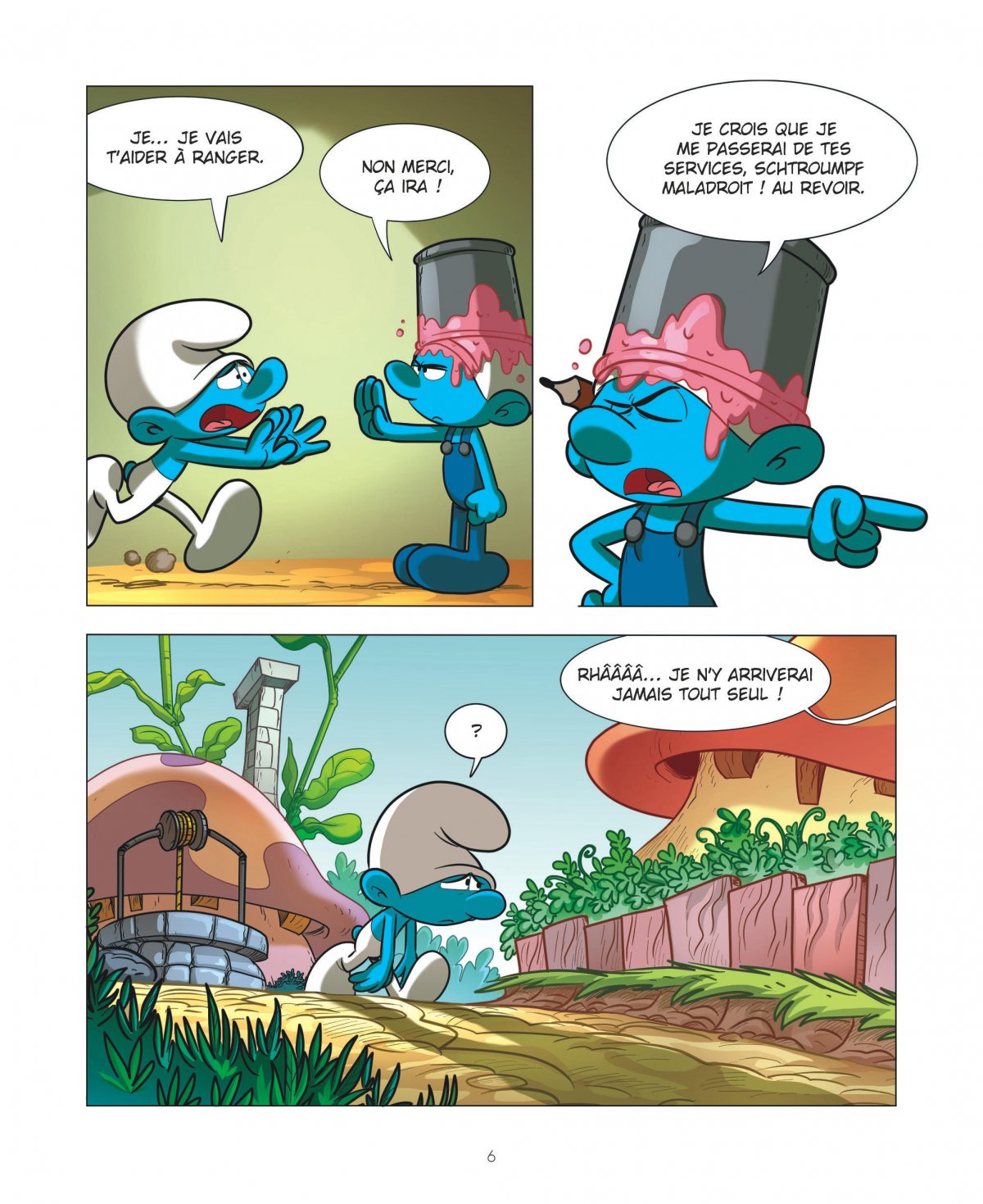 Schtroumpf qui était maladroit (Le) - Extrait 1