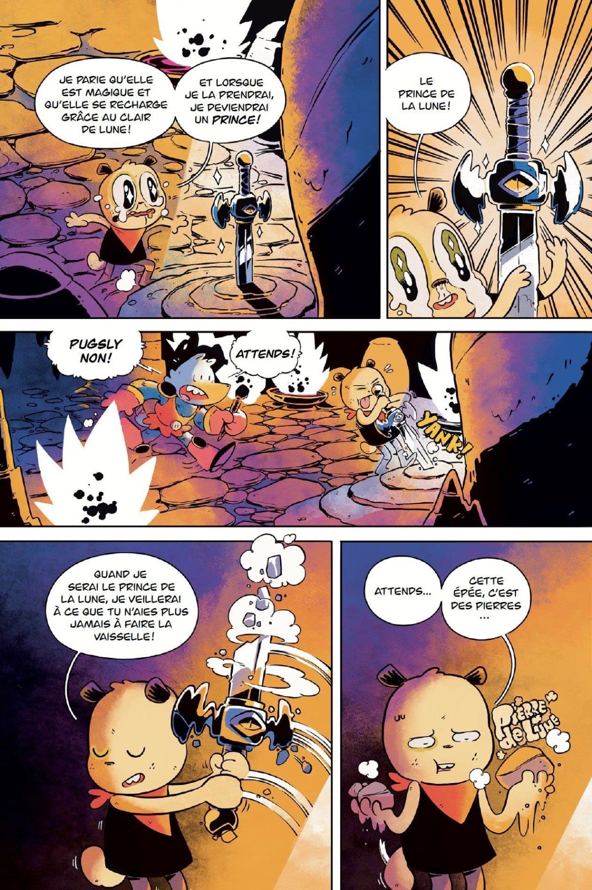 Puppy Knight ! - La Caverne de l'Illusion - Extrait 1