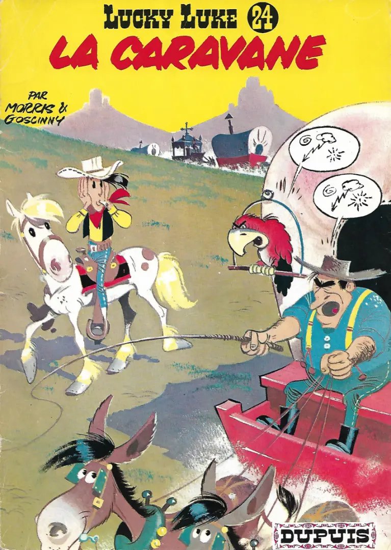 Caravane (La) - Série Lucky Luke