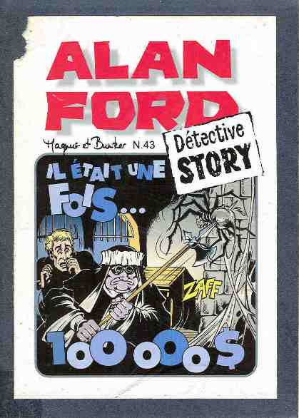 Il était une fois... 100 000 $ - Série Alan Ford par Max Bunker et Roberto Raviola / Magnus - Couverture
