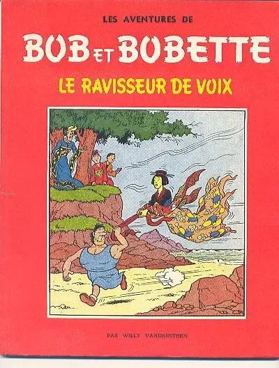 Ravisseur de voix (Le) - Série Bob et Bobette par Willy Vandersteen - Couverture