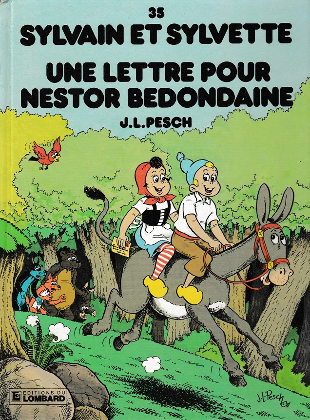 Lettre pour Nestor Bedondaine (Une) - Série Sylvain et Sylvette - 9782803609994