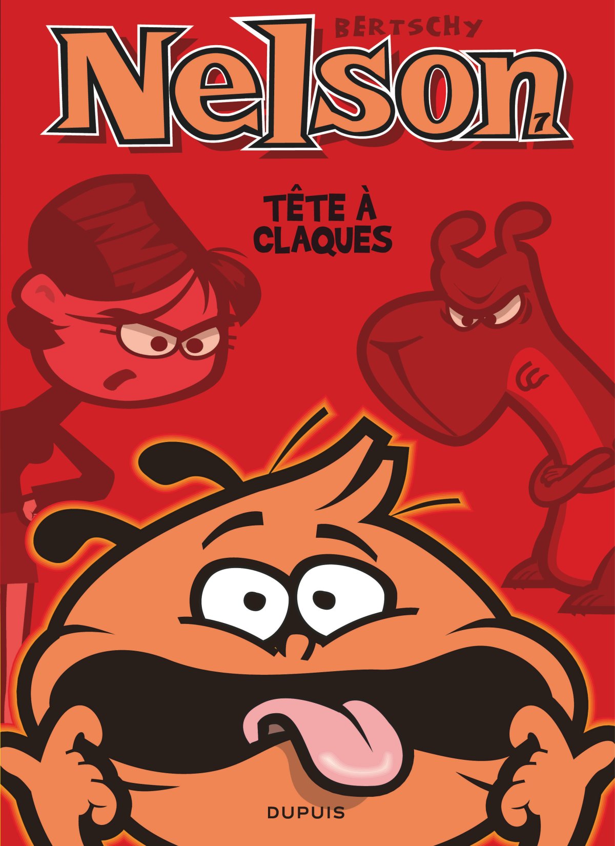 Tête à claques - Série Nelson par Christophe Bertschy - Couverture